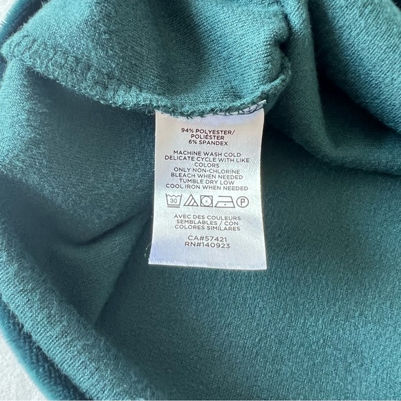 LOFT Relaxed Velvet Short Sleeve Blouse - Picture 4 of 4